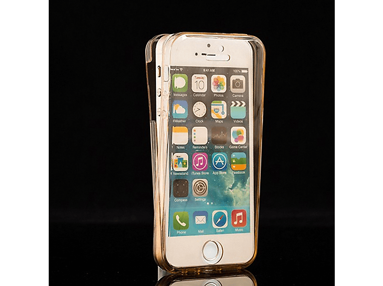 Backcover, / Handyhülle, 5s Transparent DESIGN SE, KÖNIG iPhone 5 / Apple,