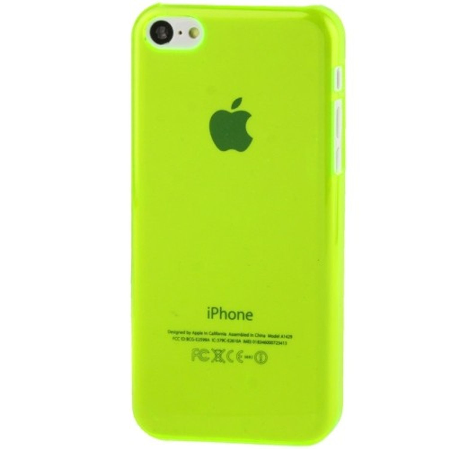 KÖNIG DESIGN Apple, Handyhülle, iPhone Grün 5c, Backcover