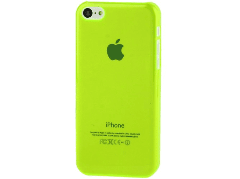 KÖNIG DESIGN Apple, Handyhülle, iPhone Grün 5c, Backcover