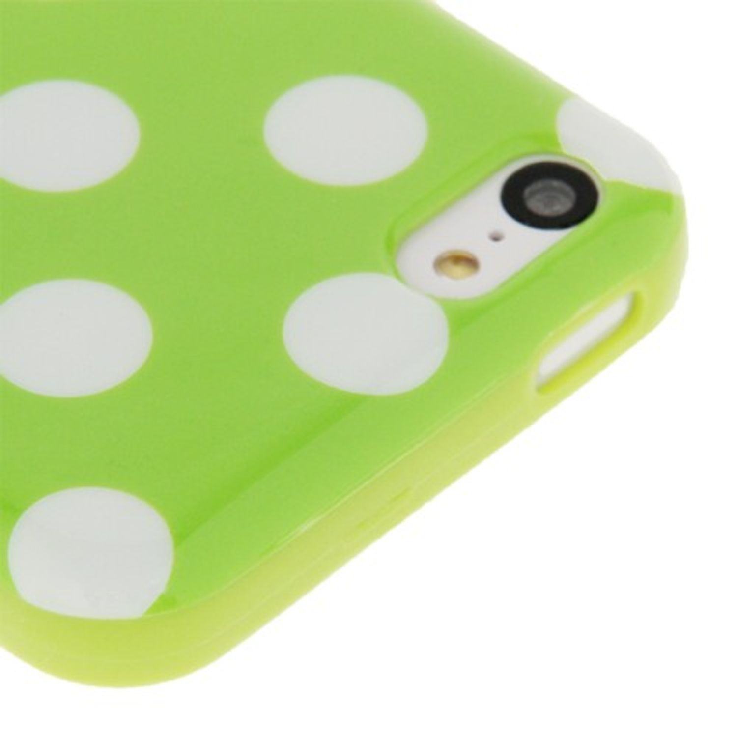 Backcover, KÖNIG Grün Apple, 5c, DESIGN iPhone Handyhülle,
