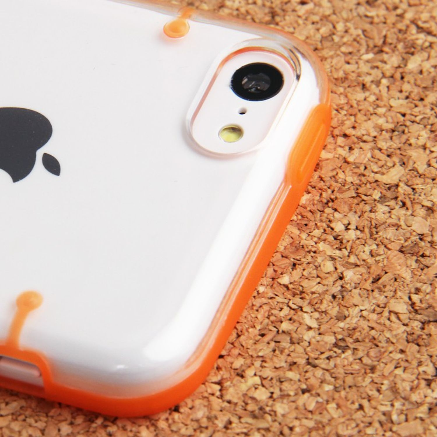 Orange iPhone Apple, DESIGN Handyhülle, 5c, Backcover, KÖNIG