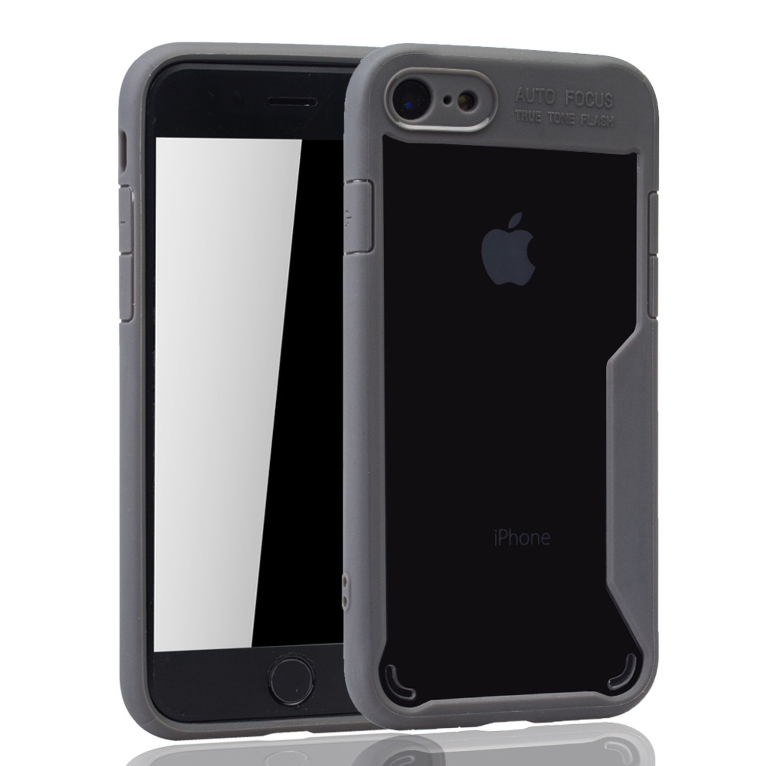 KÖNIG DESIGN Handyhülle, iPhone SE 2020, Backcover, Grau Apple