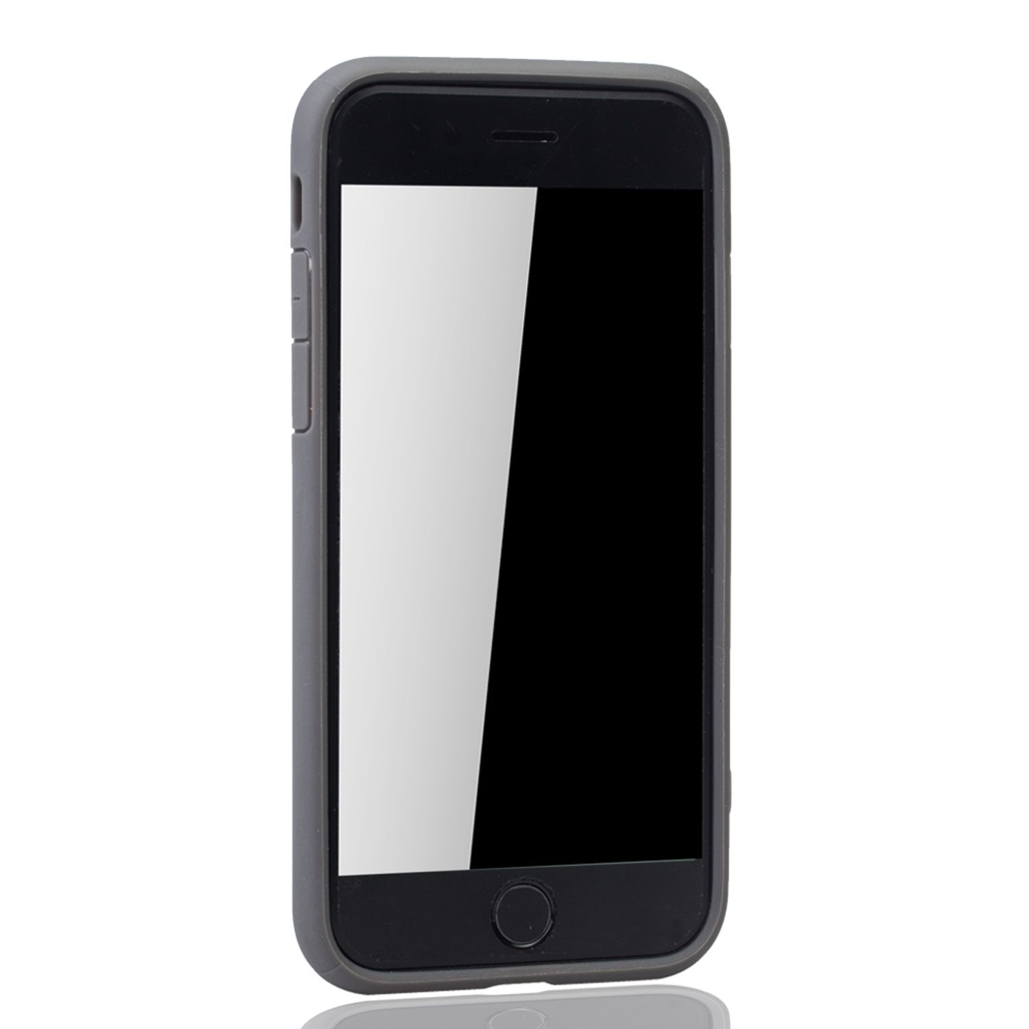 KÖNIG DESIGN Handyhülle, iPhone SE 2020, Backcover, Grau Apple