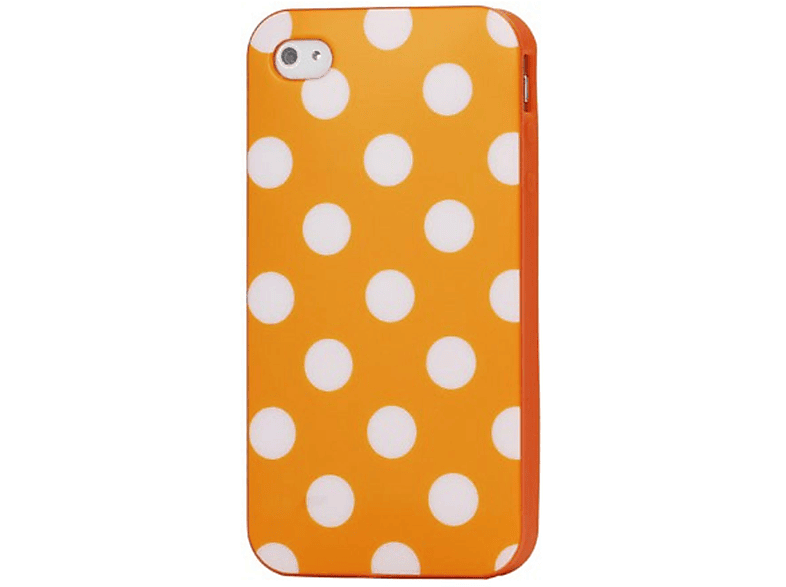 Apple, KÖNIG Orange 4s, Backcover, iPhone / 4 DESIGN Handyhülle,