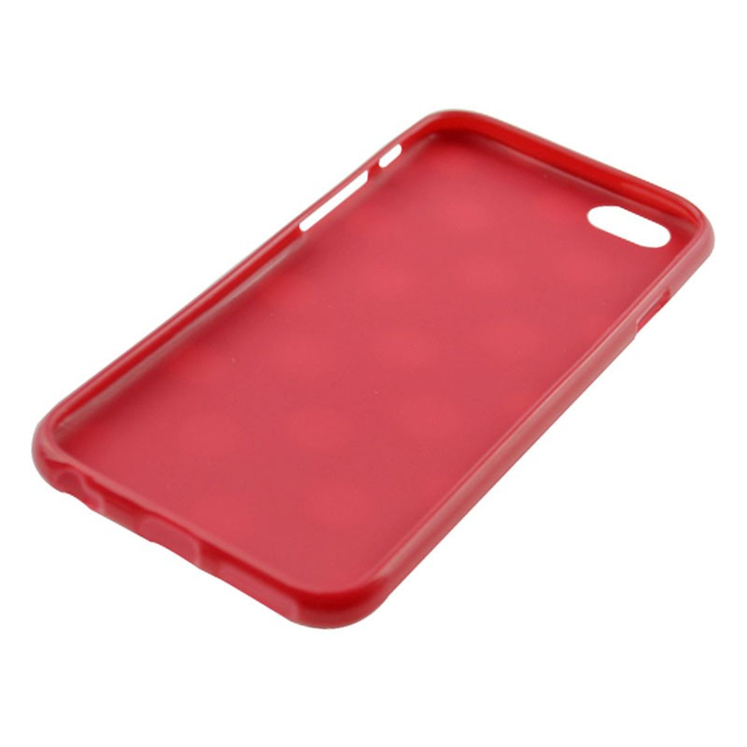 Handyhülle, 6 DESIGN 6s IPhone KÖNIG Apple, Plus, Rot / Plus Backcover,