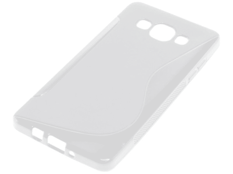 KÖNIG DESIGN Handyhülle, A5 Transparent Galaxy Samsung, Backcover, (2015)