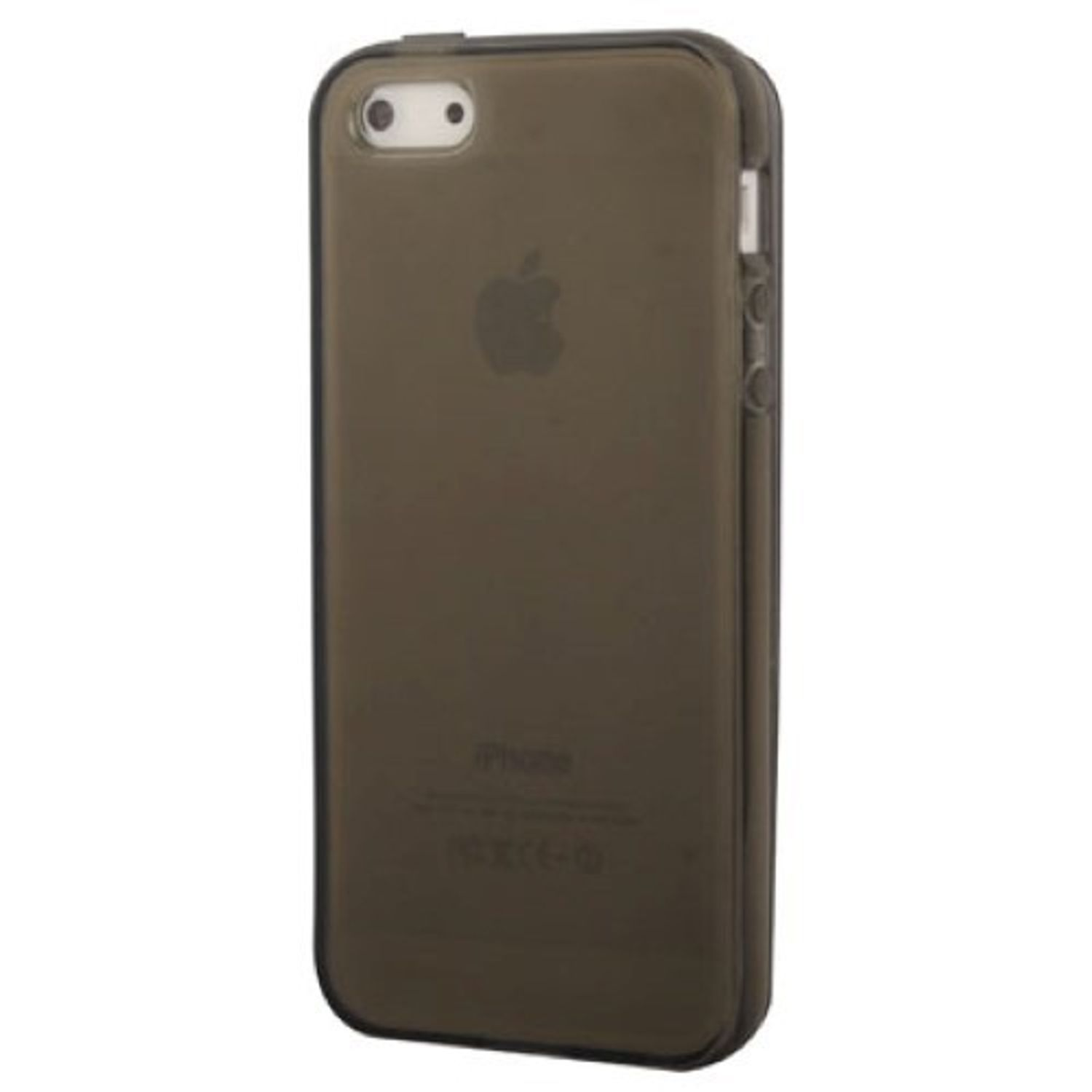 5 Schwarz Apple, KÖNIG iPhone / Backcover, 5s / Handyhülle, DESIGN SE,