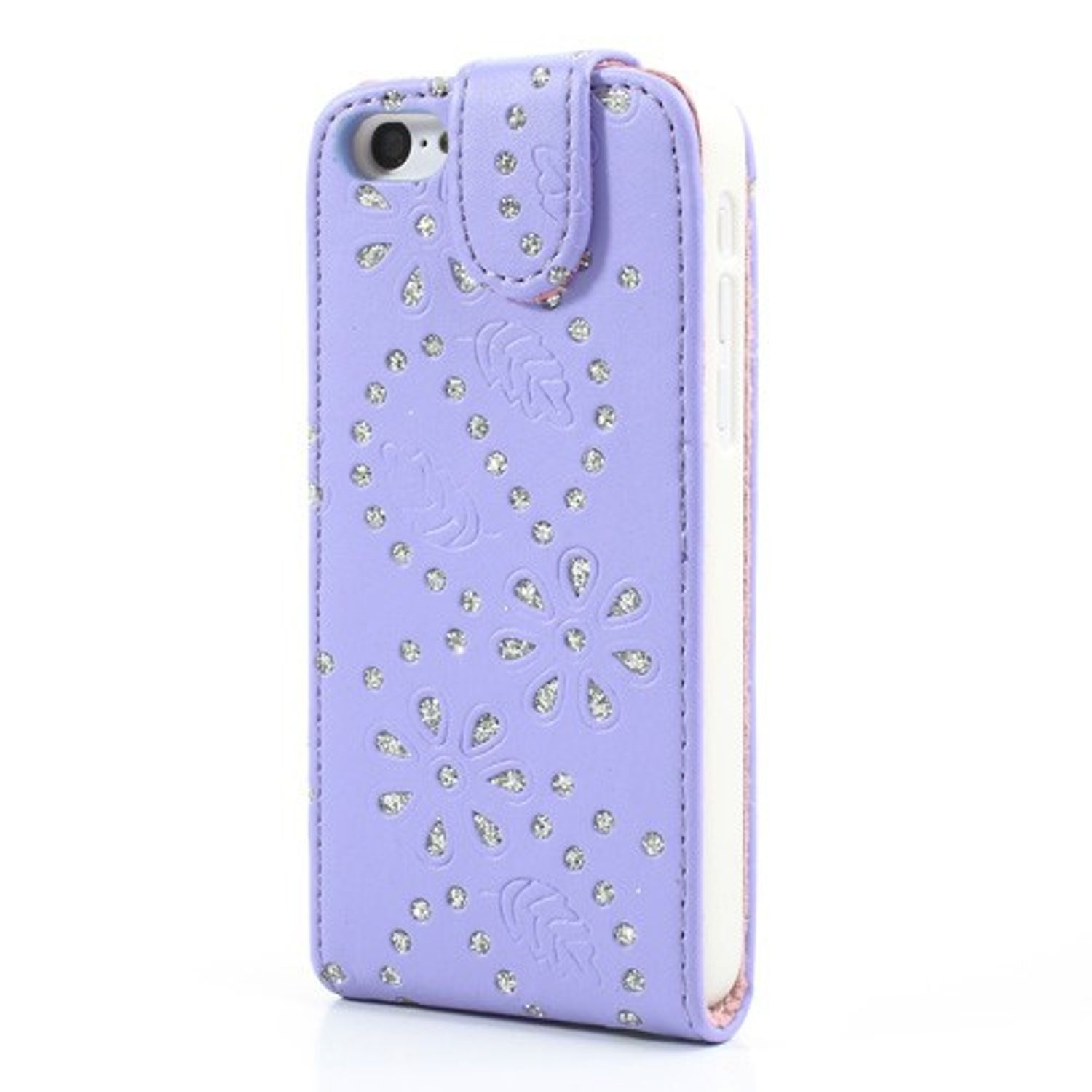 DESIGN Violett KÖNIG Apple, Handyhülle, Backcover, iPhone 5c,