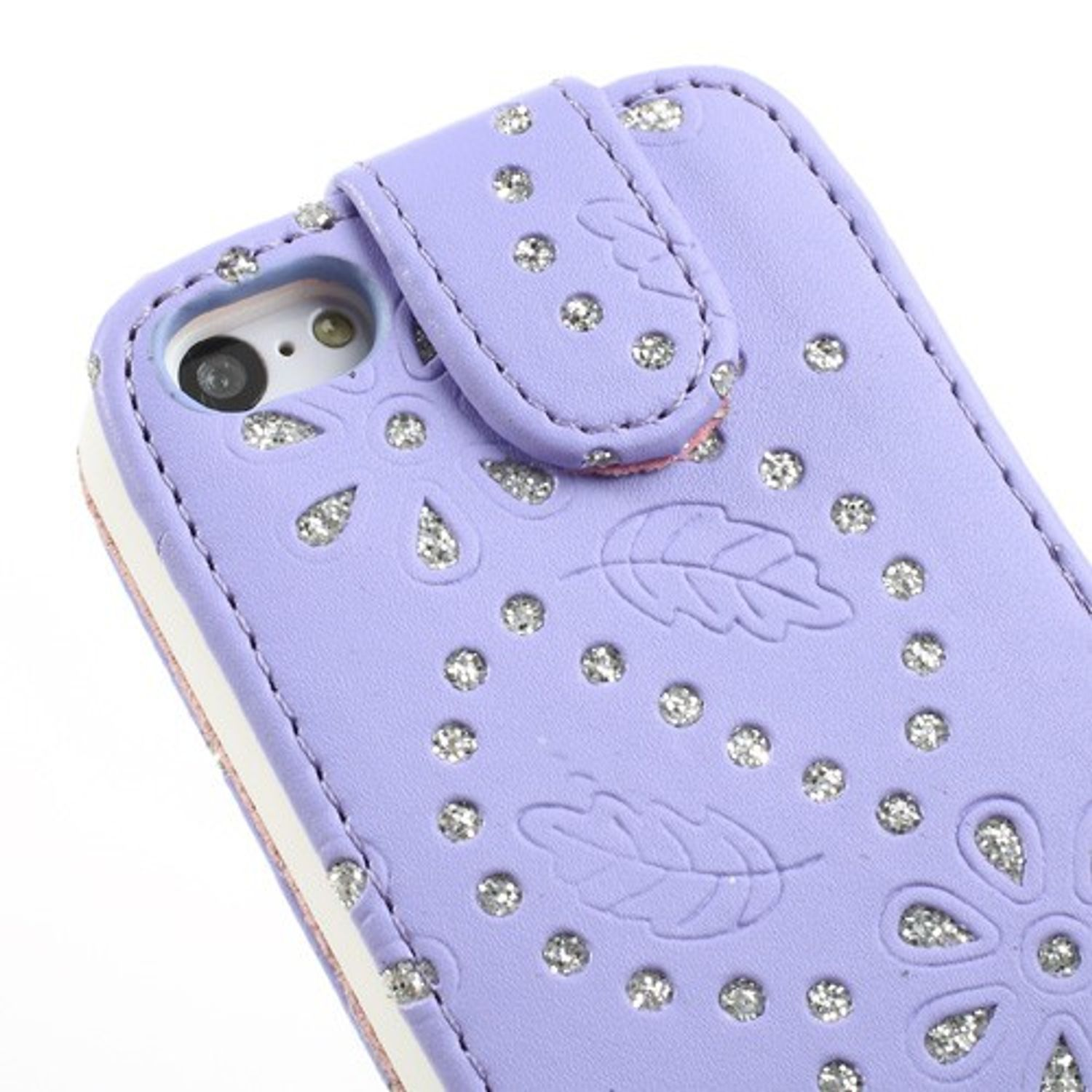 DESIGN Violett KÖNIG Apple, Handyhülle, Backcover, iPhone 5c,