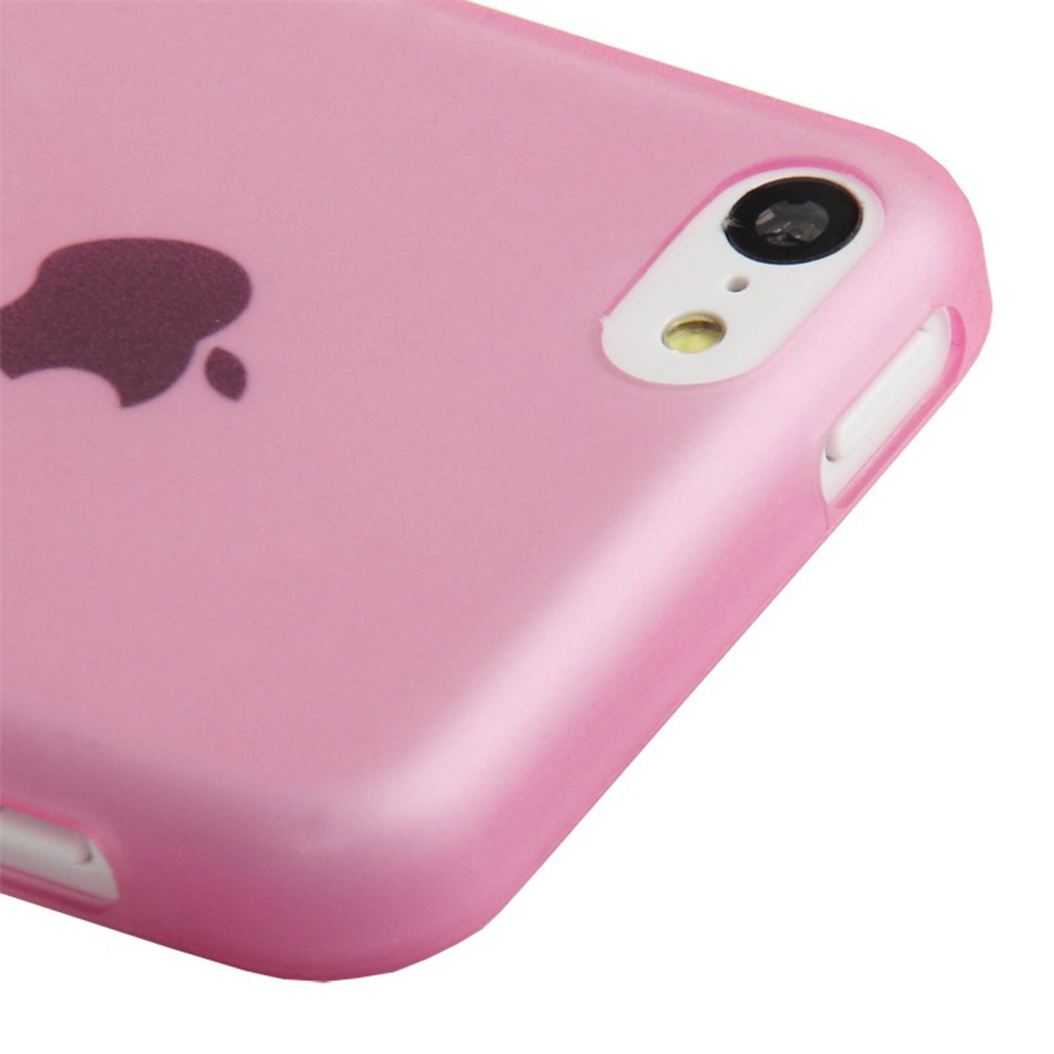 5c, Rosa Backcover, iPhone KÖNIG DESIGN Handyhülle, Apple,