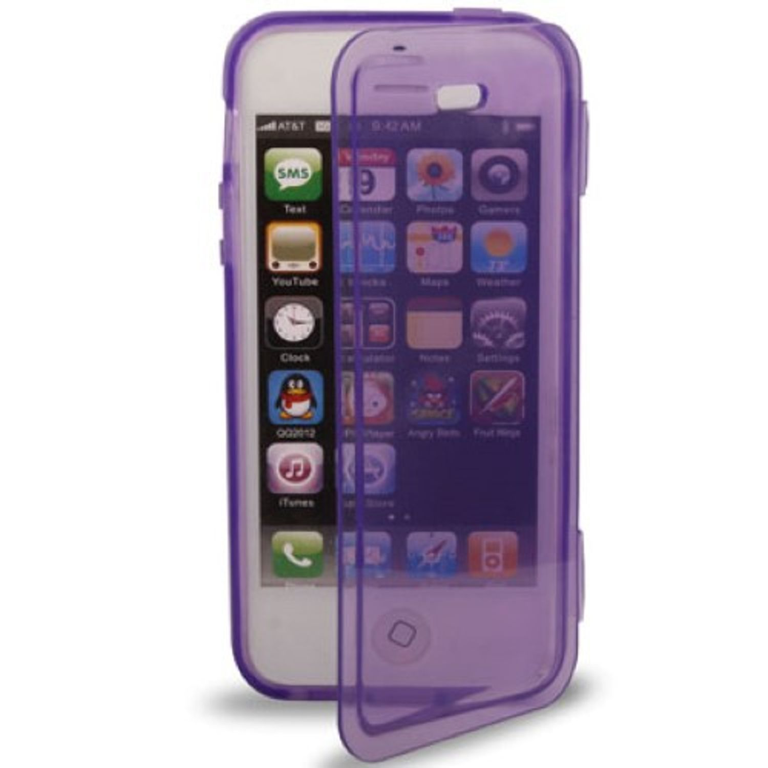 DESIGN Handyhülle, Apple, / Backcover, SE, / iPhone KÖNIG Violett 5s 5