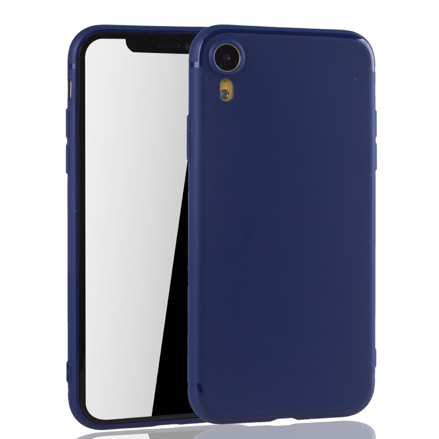 Blau Handyhülle, DESIGN Apple, iPhone XR, KÖNIG Backcover,