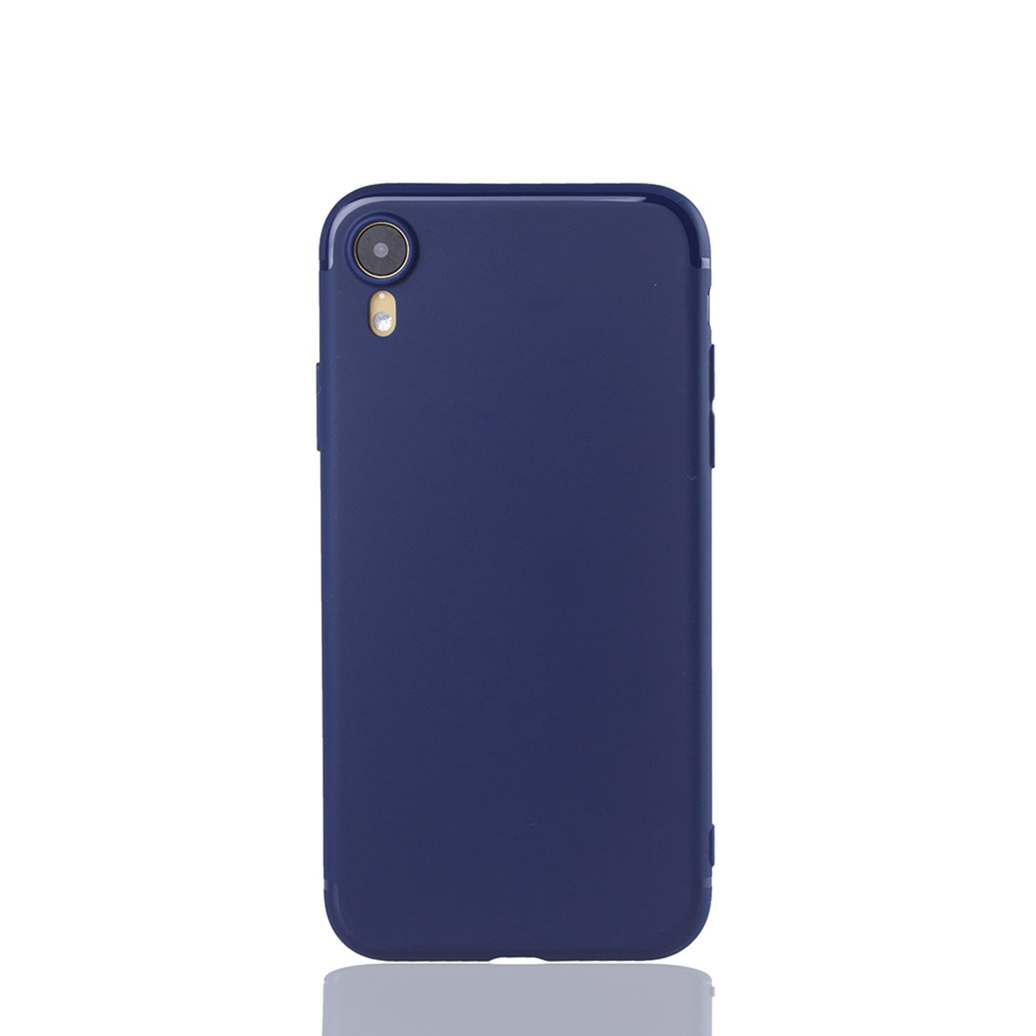 iPhone KÖNIG Backcover, XR, Blau DESIGN Handyhülle, Apple,