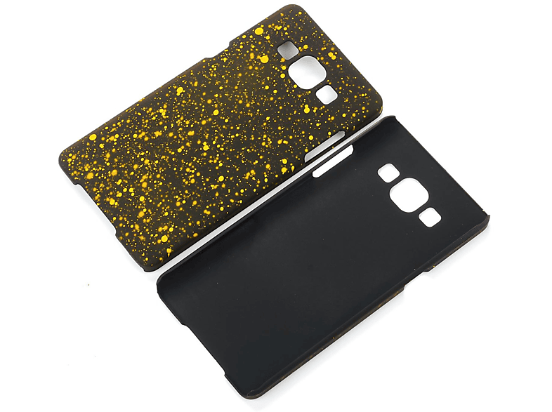 KÖNIG DESIGN Handyhülle, Backcover, Samsung, Galaxy Schwarz A5 (2015)