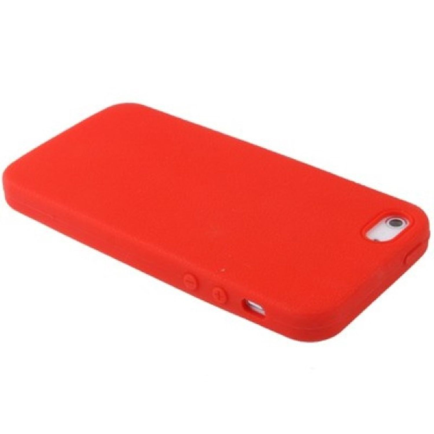 KÖNIG DESIGN Handyhülle, Backcover, Rot 5s iPhone / SE, Apple, 5 