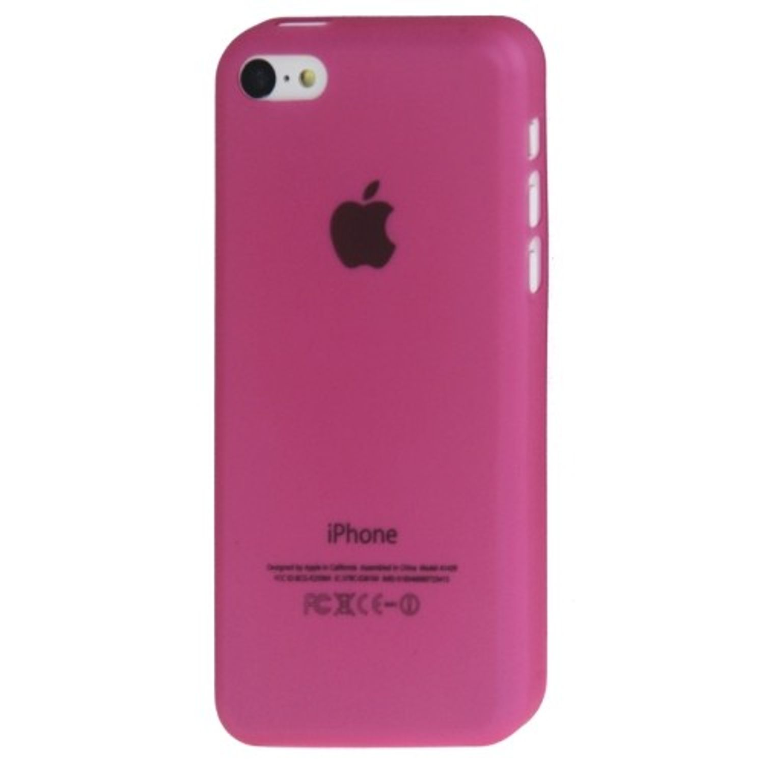 DESIGN Rosa iPhone Backcover, Handyhülle, Apple, KÖNIG 5c,
