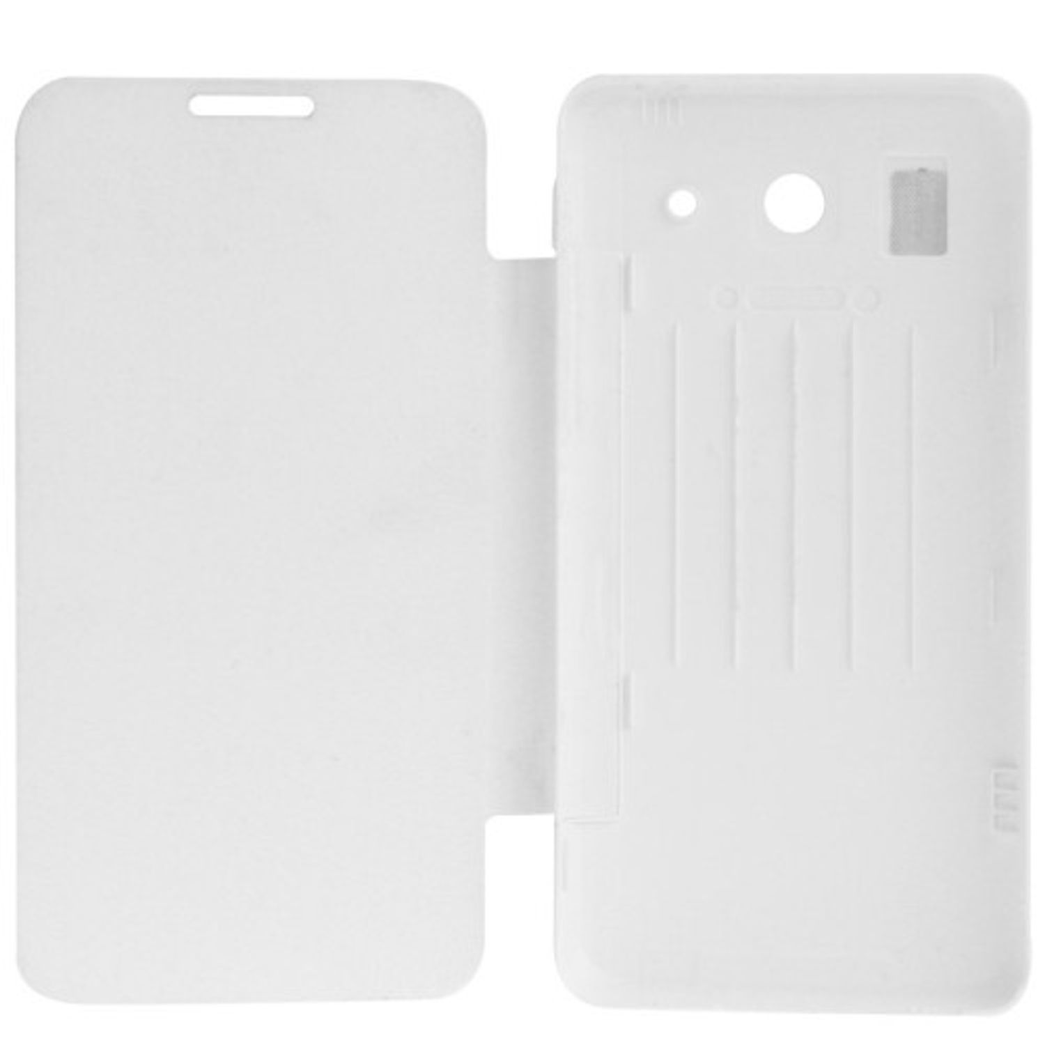 Weiß Backcover, Ascend G510, DESIGN KÖNIG Handyhülle, Huawei,