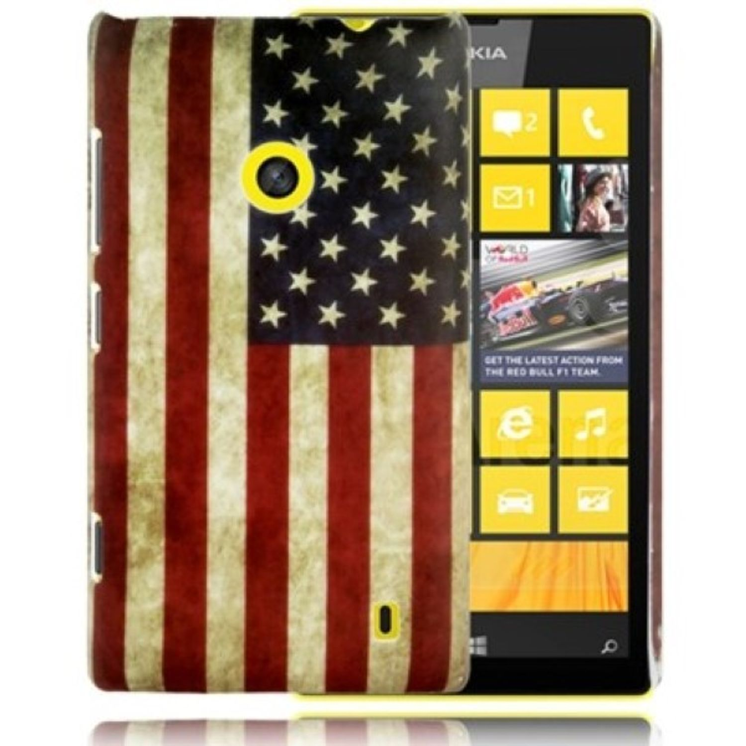 DESIGN Nokia, Mehrfarbig Handyhülle, KÖNIG Lumia Backcover, 520,