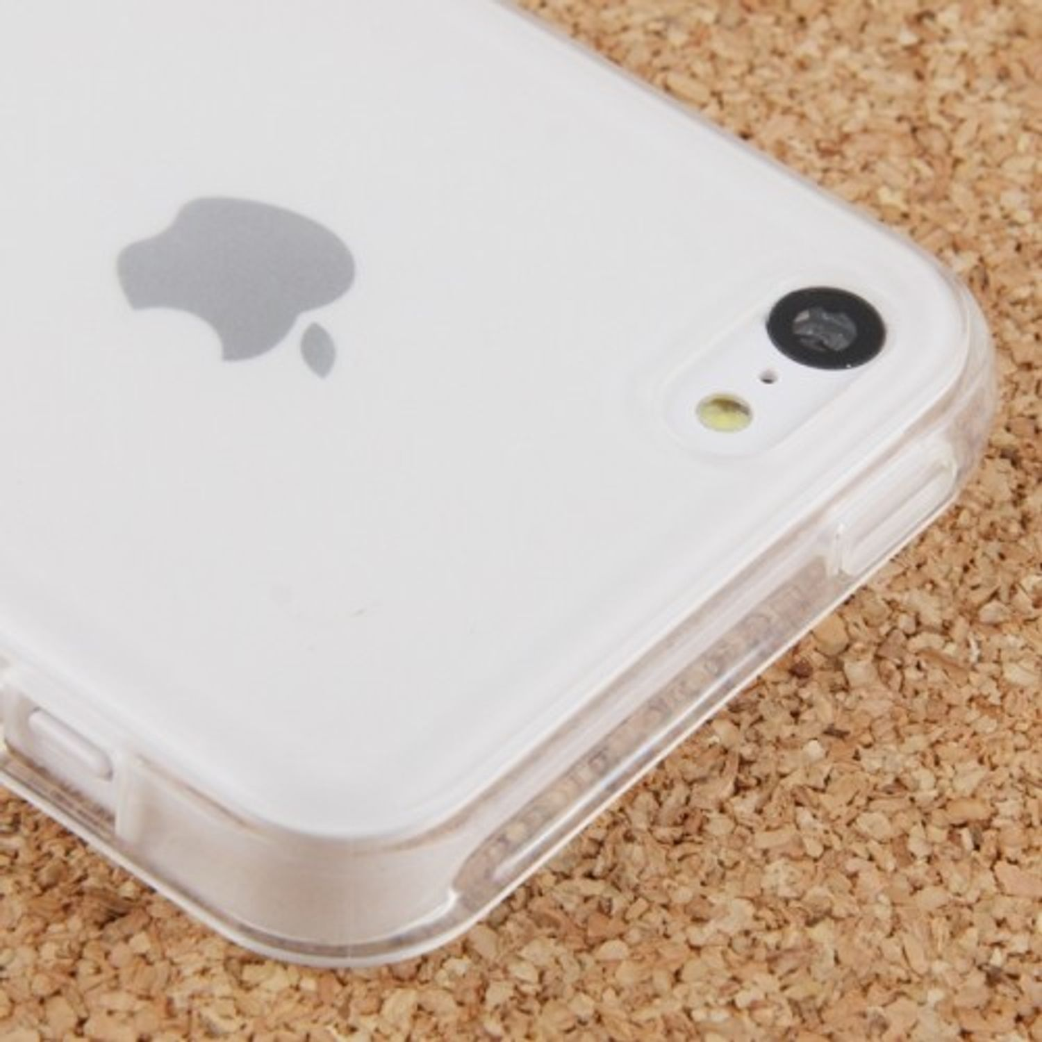 KÖNIG DESIGN Backcover, Apple, 5c, Transparent iPhone Handyhülle