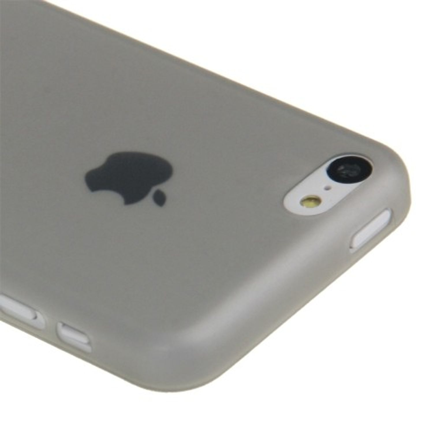 DESIGN Backcover, KÖNIG Apple, 5c, Grau iPhone Handyhülle,
