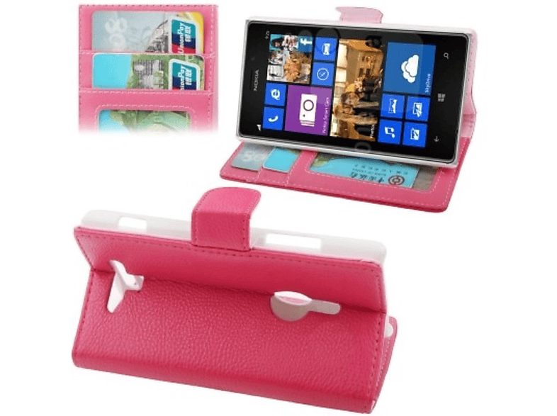 KÖNIG DESIGN Handyhülle, Backcover, Nokia, Lumia 925, Rosa