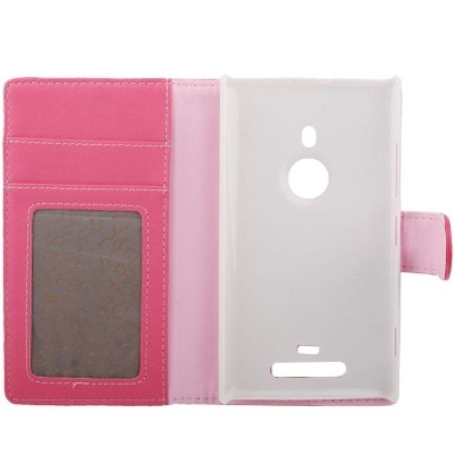 KÖNIG DESIGN Handyhülle, Backcover, Nokia, 925, Rosa Lumia