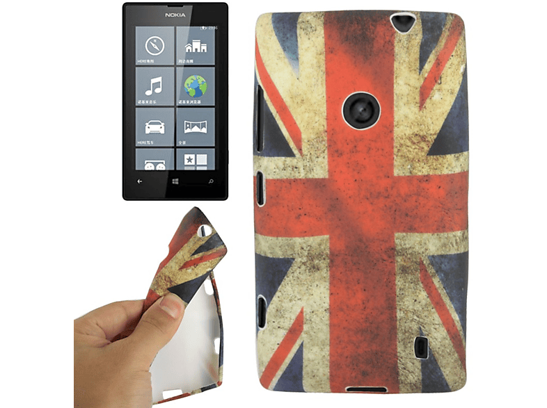 KÖNIG DESIGN Handyhülle, Backcover, Nokia, Lumia Mehrfarbig 520