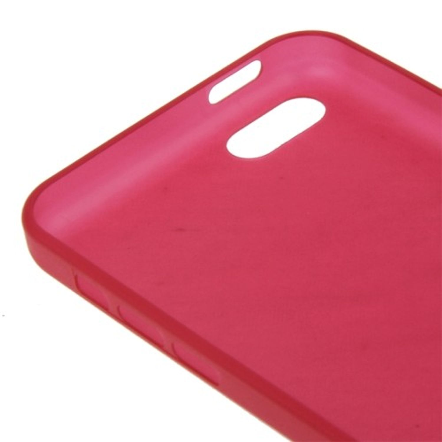 KÖNIG DESIGN Handyhülle, Backcover, Rot iPhone 5c, Apple