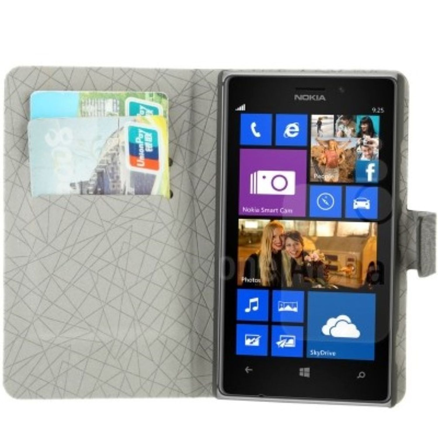 KÖNIG DESIGN Backcover, Blau Lumia 925, Nokia, Handyhülle