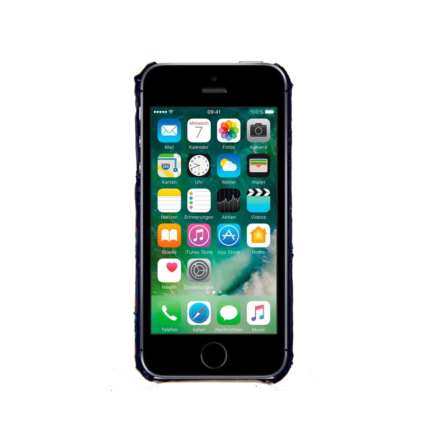 iPhone 5 / 5s KÖNIG Apple, / Backcover, SE, Handyhülle, Blau DESIGN