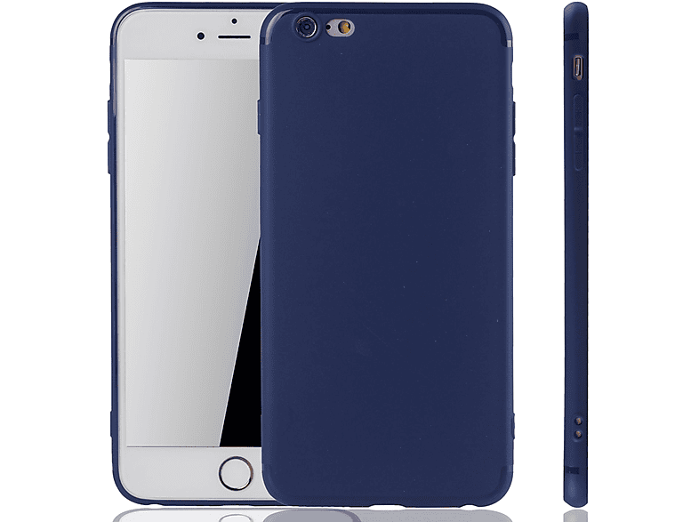 6s Backcover, Plus, Apple, / Handyhülle, Plus 6 IPhone DESIGN KÖNIG Blau