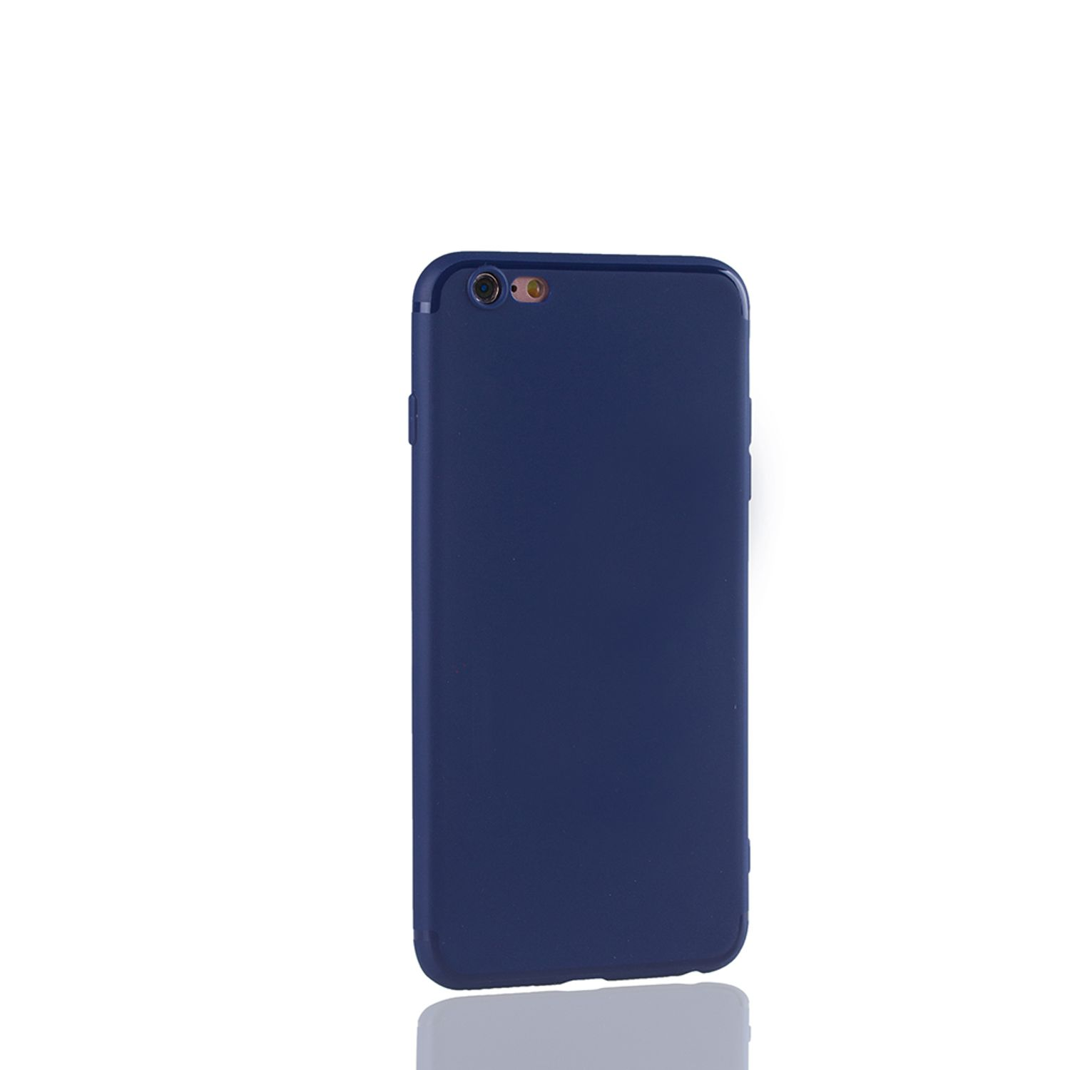 Backcover, / DESIGN Plus KÖNIG 6s Plus, IPhone Blau Handyhülle, 6 Apple,