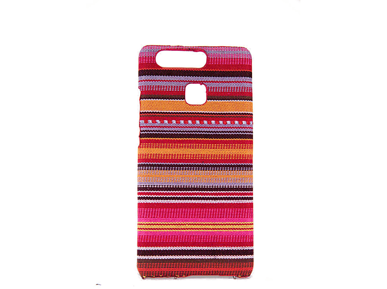 P9, Huawei, KÖNIG DESIGN Mehrfarbig Backcover, Handyhülle,