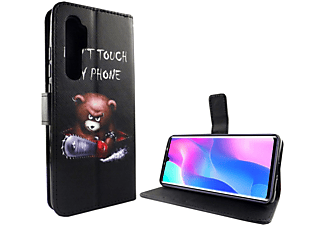 KÖNIG DESIGN Handyhülle, Bookcover, Xiaomi, Mi Note 10 Lite, Schwarz