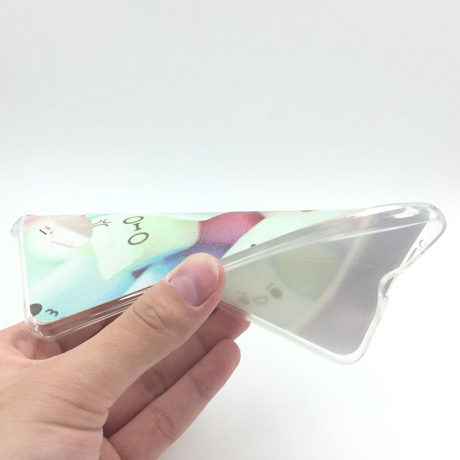 Mehrfarbig Galaxy A5 KÖNIG DESIGN (2016), Handyhülle, Backcover, Samsung,