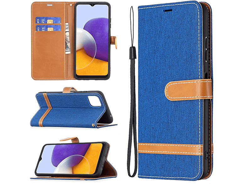 Samsung, 5G, Bookcover, Book Case, Galaxy DESIGN KÖNIG A22 60