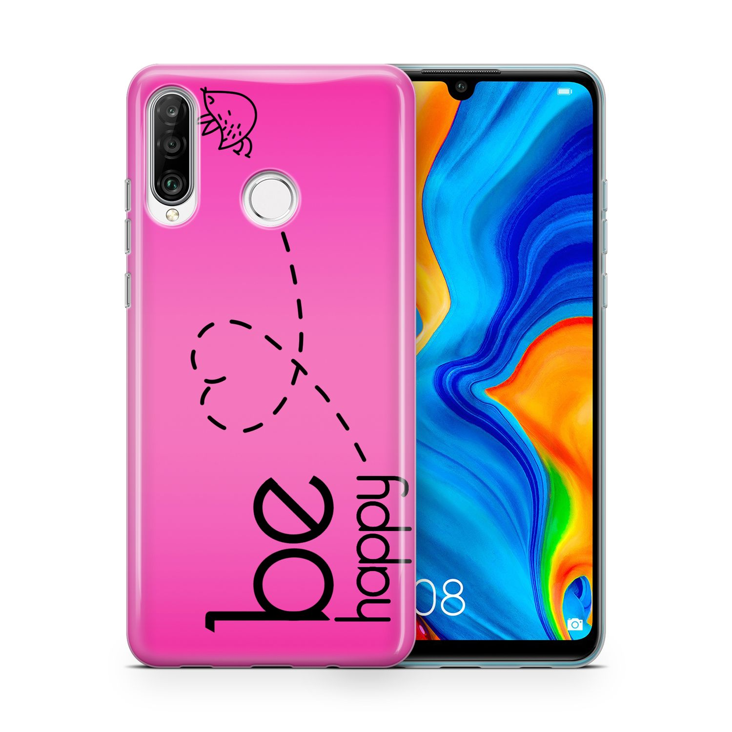 Handyhülle, Xiaomi, DESIGN KÖNIG Rosa Backcover, Mi Note 10 Pro,