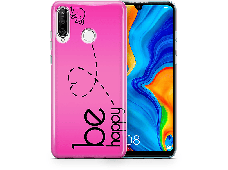 KÖNIG DESIGN Handyhülle, Backcover, Xiaomi, Mi Note 10 Lite, Rosa