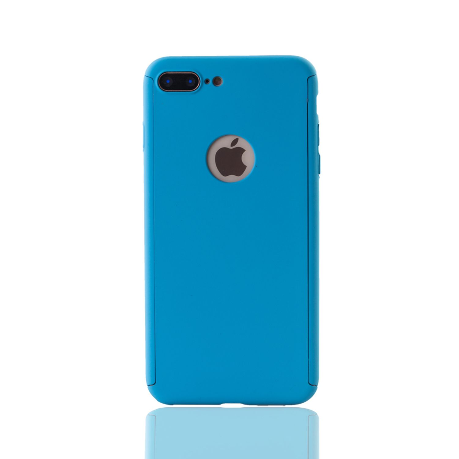 360 KÖNIG Schutz, Full Grad Apple, 7 Blau iPhone Handyhülle Cover, Plus, DESIGN