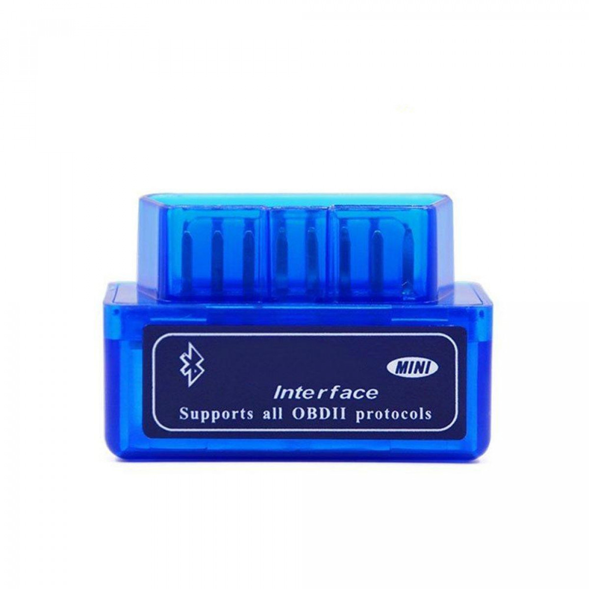 INF OBD-II Mini Fehlercode 2.0 2.1 Fehlercode - Mini Diagnosegerät Diagnosegerät, Bluetooth blau V
