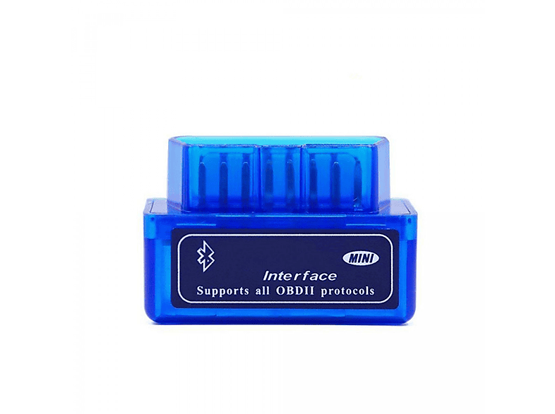 INF OBD-II Mini Fehlercode Diagnosegerät V. - Fehlercode Diagnosegerät, 2.0 Mini 2.1 blau Bluetooth