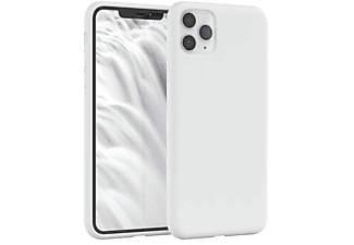 EAZY CASE Premium Silikon Handycase, Backcover, Apple, iPhone 11 Pro Max, Weiß