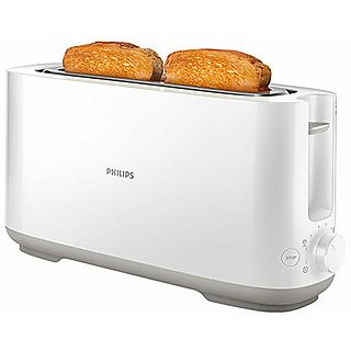 Tostadora - PHILIPS 1014, 950 W, 1 ranuras, Blanco