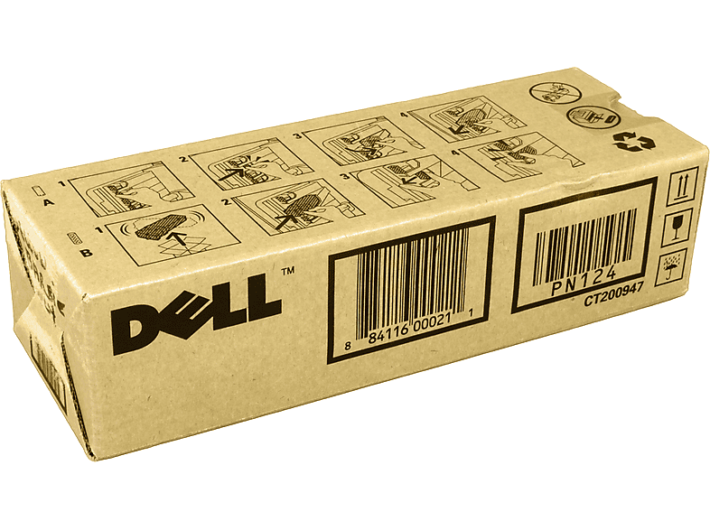 (593-10260) yellow PN124 Toner DELL