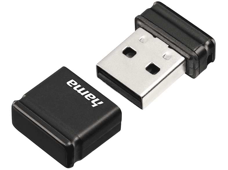 HAMA Smartly 32 GB USB-Stick GB) (Schwarz, 32