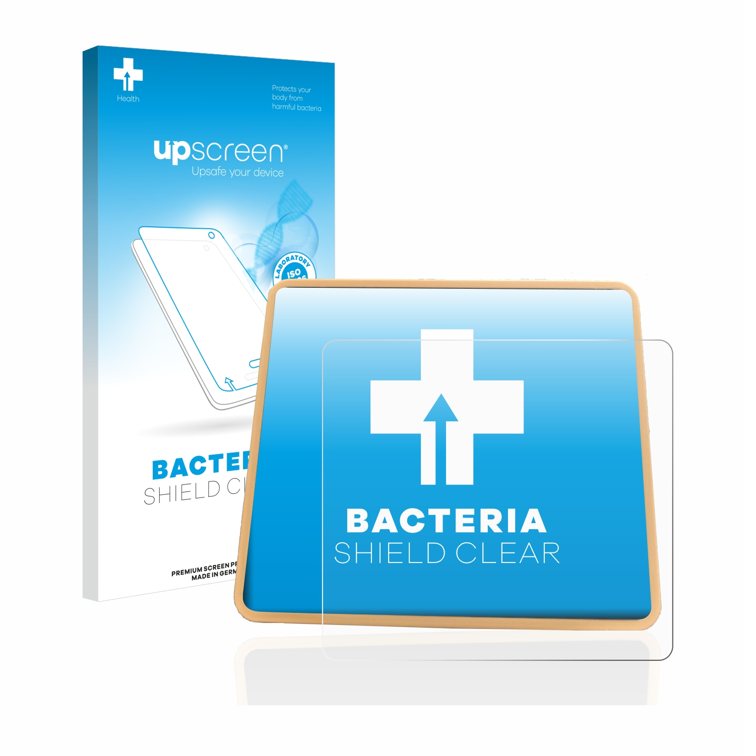 UPSCREEN antibakteriell klare Schutzfolie(für iCharger S6) Junsi