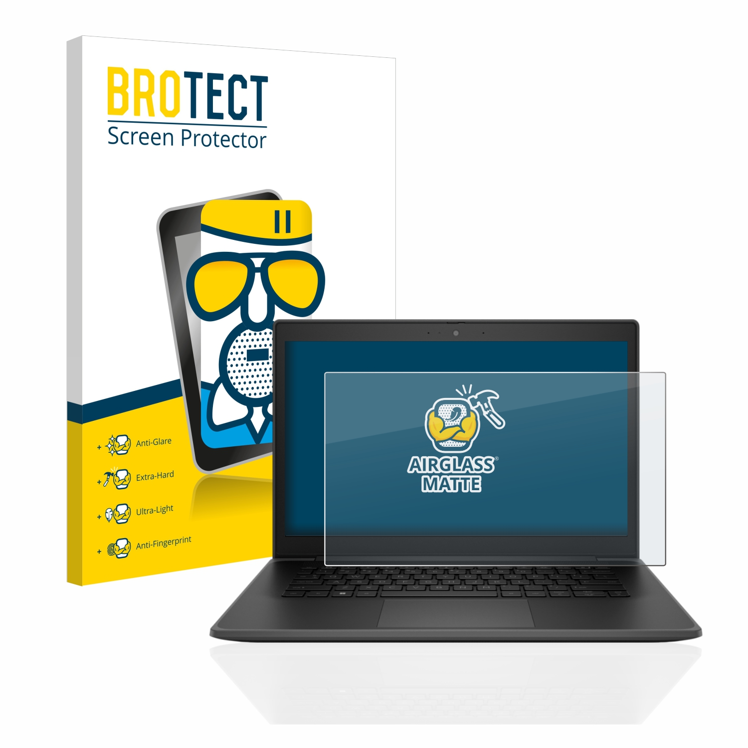BROTECT G10) HP ProBook Schutzfolie(für 14 Fortis Airglass matte