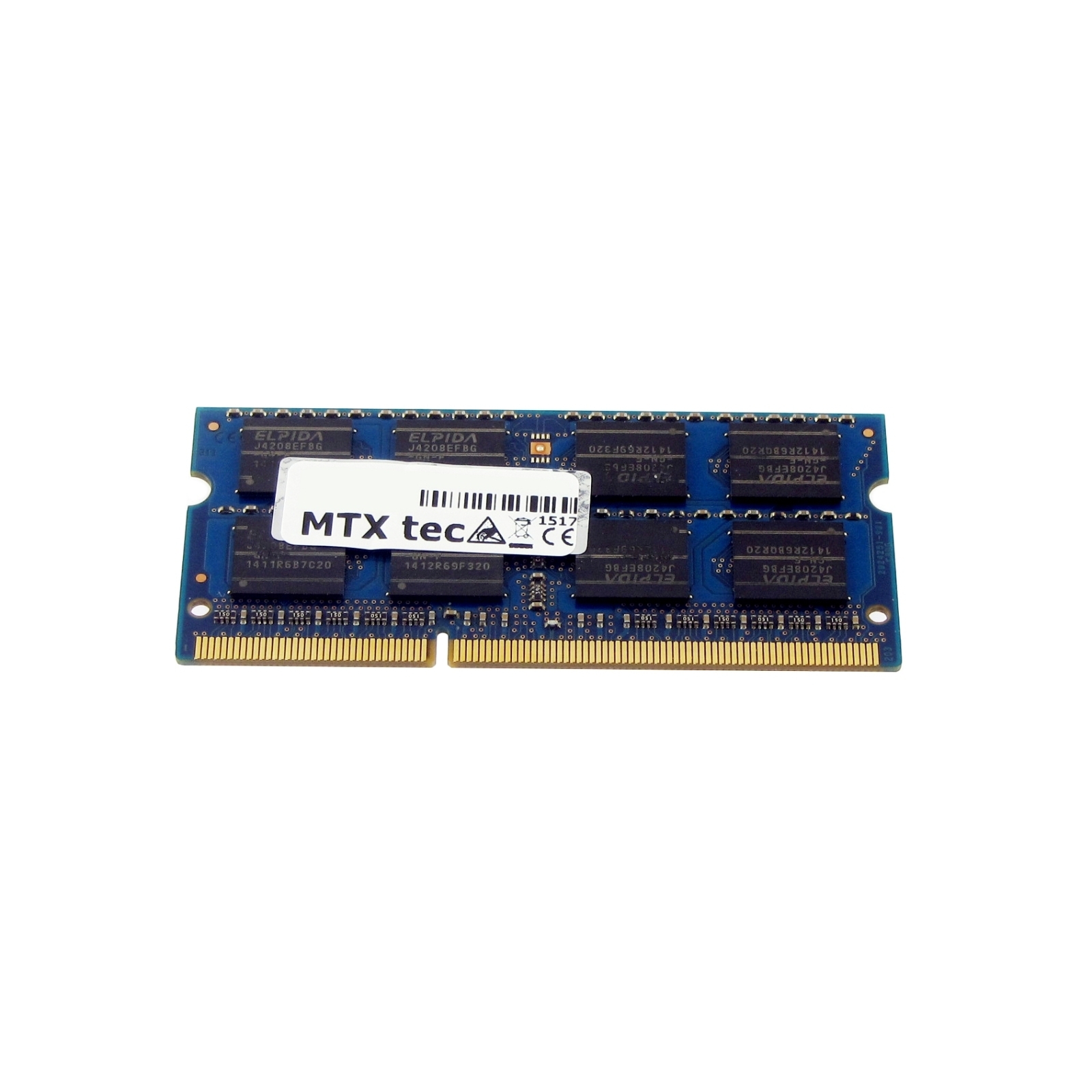 GB für DDR3 MTXTEC 4 RAM GB (ChromeBook) Arbeitsspeicher 5 4 SAMSUNG XE500C21 Notebook-Speicher Serie