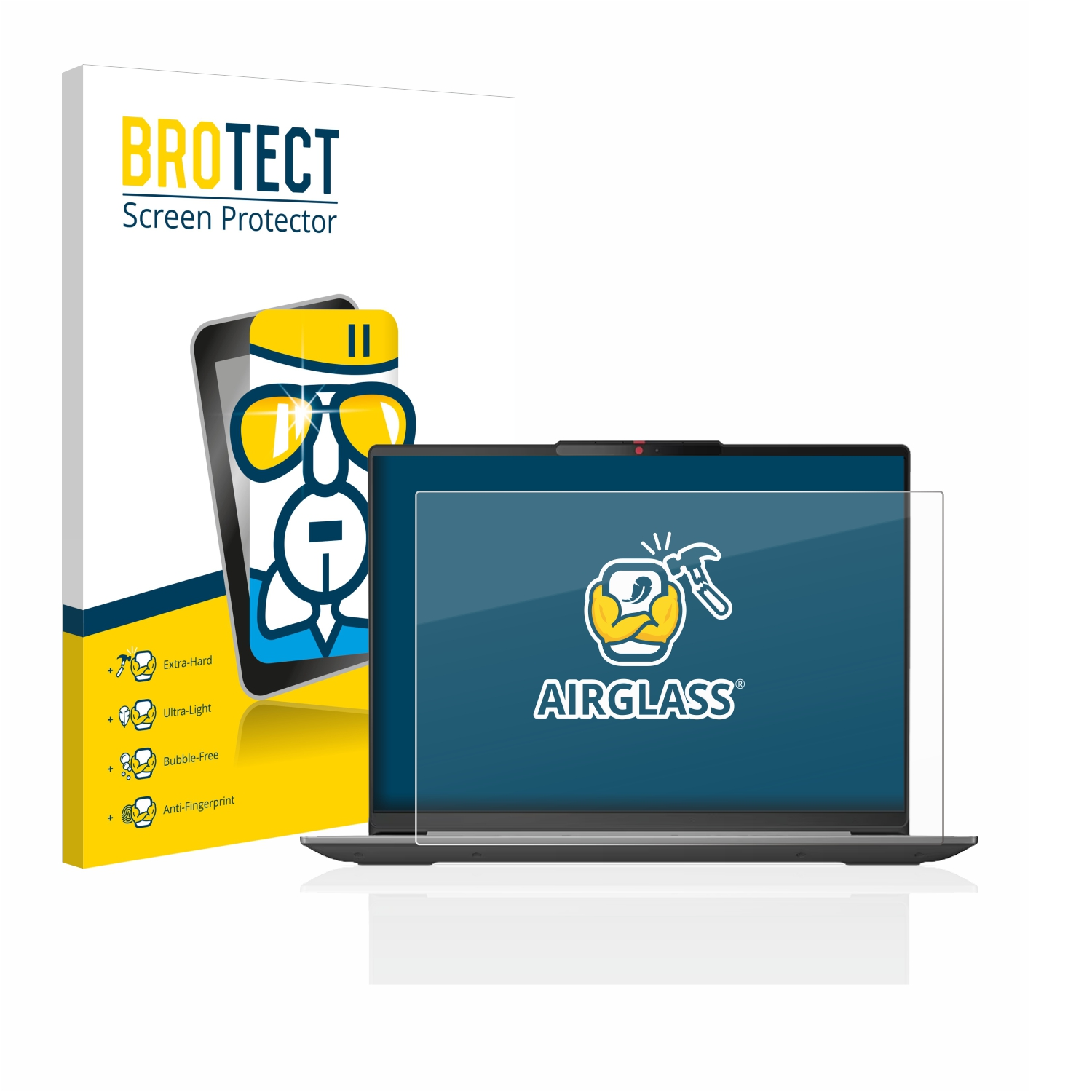 BROTECT Airglass klare Schutzfolie(für Lenovo Slim 8 IdeaPad 14\
