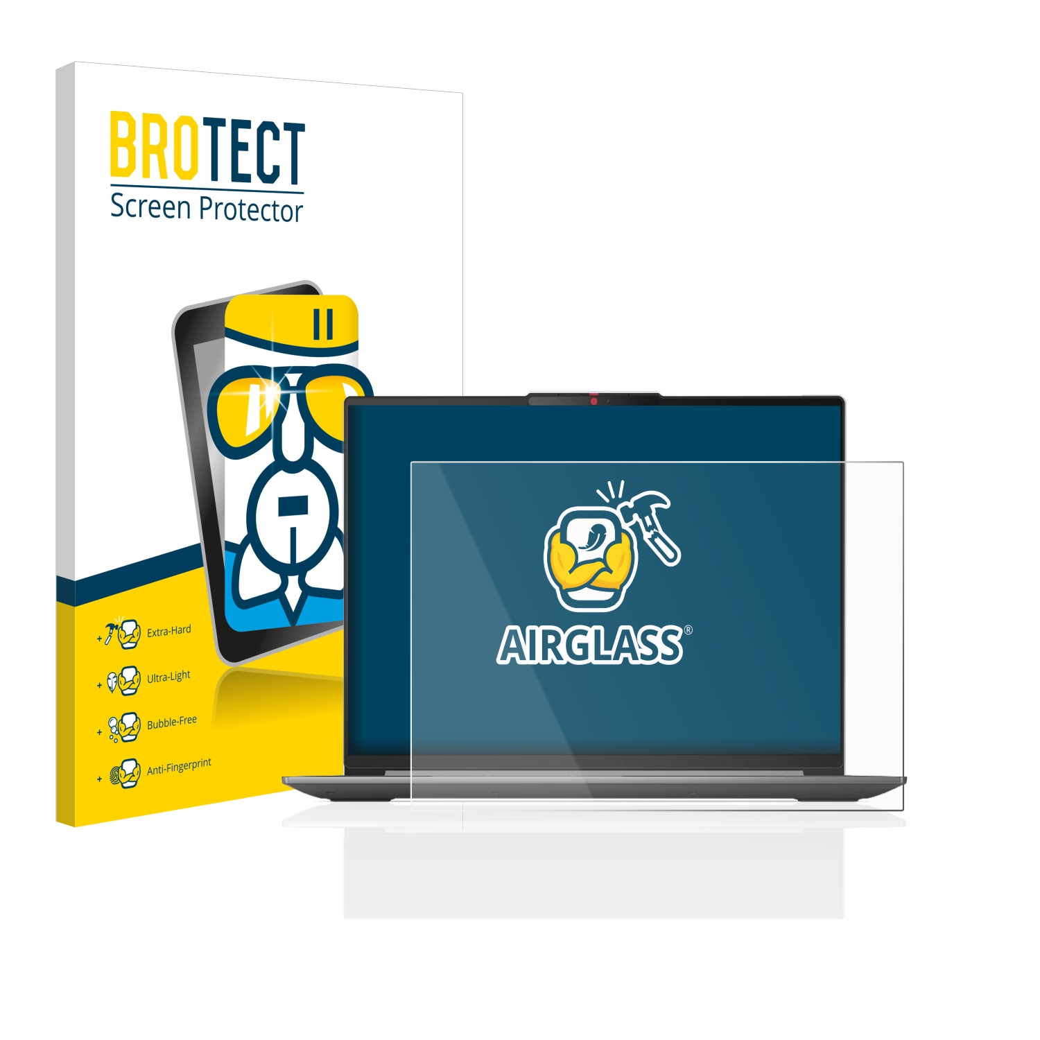 BROTECT Airglass klare Schutzfolie(für Slim Gen IdeaPad Lenovo 16\